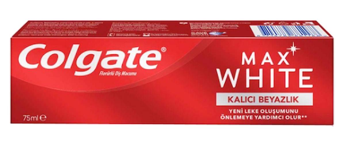 Colgate Max White Florürlü Diş Macunu 12x75 ml