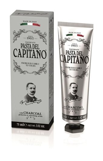 Pasta Del Capitano Aktif Kömür Tozlu Florürlü Diş Macunu 75 ml