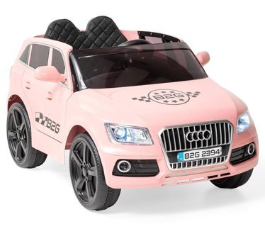 Baby2Go 2394 Suv 12 V Üstü Açık Tek Kişilik Akülü Araba Pembe