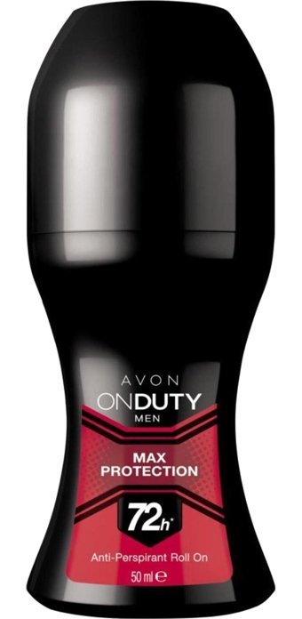 Avon On Duty Max Protection Pudralı Ter Önleyici Organik Antiperspirant Roll-On Erkek Deodorant 10x50 ml