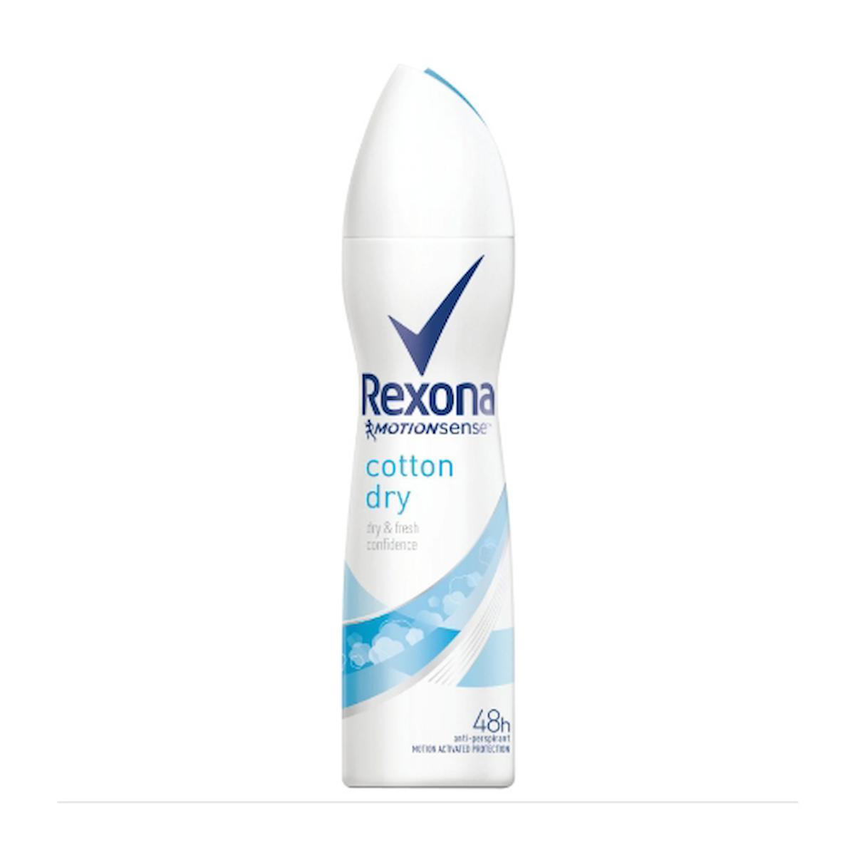 Rexona Cotton Sprey Kadın Deodorant 24x150 ml