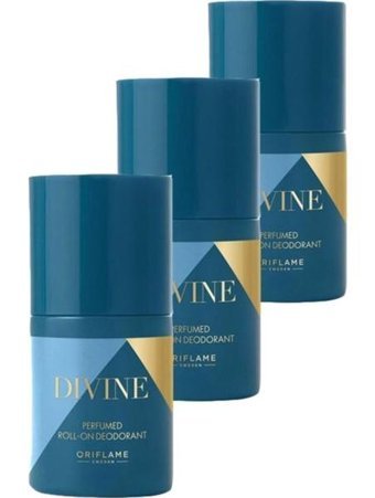 Oriflame Divine Roll-On Kadın Deodorant 3x50 ml