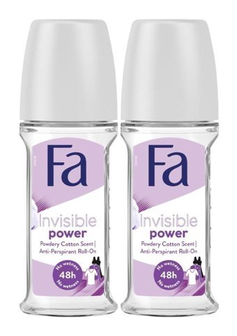 Fa Invisible Power Ter Önleyici Antiperspirant Roll-On Kadın Deodorant 2x50 ml