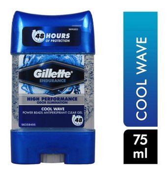 Gillette Cool Wave Tanecikli Pudrasız Stick Erkek Deodorant 75 ml