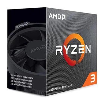 AMD Ryzen 3 4200G 4 Çekirdekli 4 GHz 3.80 GHz Turbo Hız 6 MB Ön Bellek AM4 Soket Tipi İşlemci