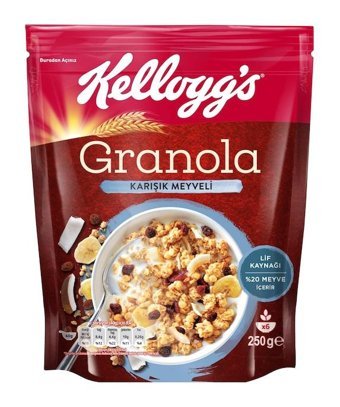 Kellogg's Karışık Meyveli Granola 250 gr