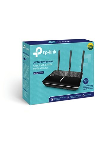 Tp-Link Archer VR600 4 Port Dual Band 1300 Mbps Kablosuz VDSL2 Modem