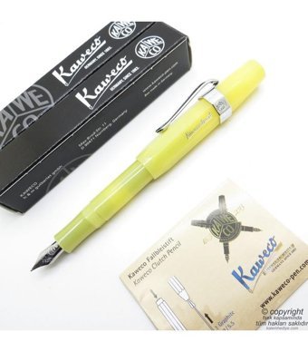 Kaweco 10001835 Frosted Sport Açık Sarı Dolma Kalem