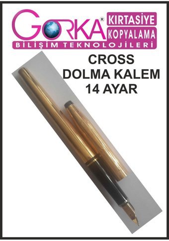 Cross 1509 14 Kt Altın Kaplama Dolma Kalem