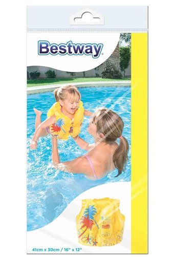 Bestway 32069 Şişme Sertifikalı Çocuk Sarı Can Yeleği