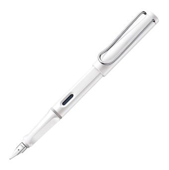 Lamy Safarı Metal Klıps Ef Uc Beyaz 19B-Ef Dolma Kalem