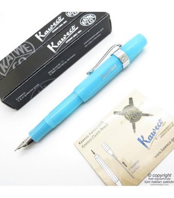 Kaweco 10001877 Frosted Sport Mavi Turkuaz e Dolma Kalem