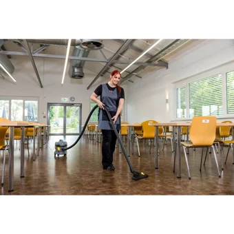 Karcher T 11/1 Classic 850 W Dikey Hepa Filtreli Toz Torbalı Süpürge Gri