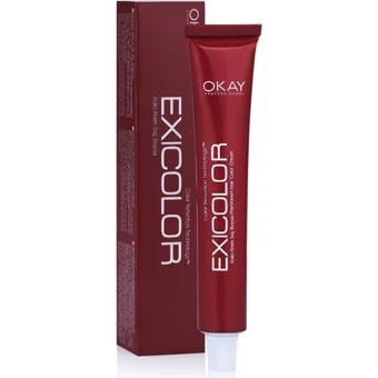 Exicolor 6.111 Ekstra Küllü Koyu Kumral Krem Saç Boyası 2x60 ml