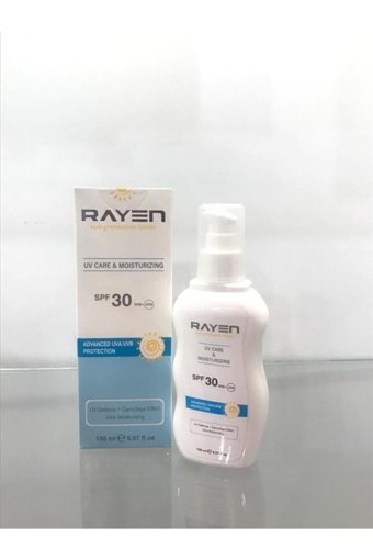 Flavo 30 Faktör Tüm Ciltler İçin Nemlendirici Suya Dayanıklı Yüz Güneş Losyonu 150 ml