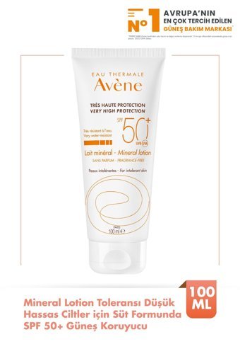 Avene Hassas Ciltler İçin Güneş Kremi 100 ml