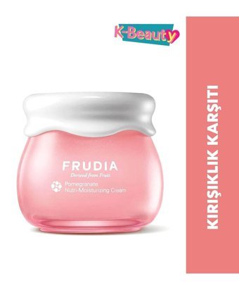 Frudia Pomegranate Nutri 50 Faktör Tüm Ciltler İçin Leke Karşıtı Nemlendirici Yağsız Suya Dayanıklı Yüz ve Vücut Güneş Kremi 55 ml