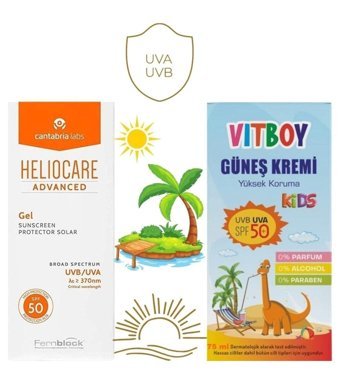 Heliocare Advanced 50 Faktör Tüm Ciltler İçin Leke Karşıtı Nemlendirici Yağsız Suya Dayanıklı Yüz ve Vücut Güneş Kremi 50 ml