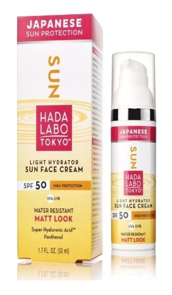 Hada Labo Tokyo Tokyo 50 Faktör Tüm Ciltler İçin Nemlendirici Suya Dayanıklı Yüz ve Vücut Güneş Kremi 50 ml