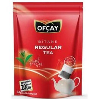 Ofçay Regular Zipper Tea Demlik Poşet Çay 30 gr