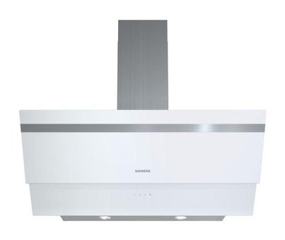 Siemens LC95KA270T 210 W 580 m3/h 90 cm Cam Bacalı Duvar Tipi Damlumbaz Beyaz