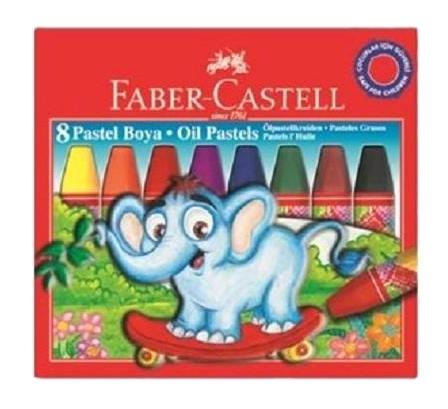 Faber-Castell 8'li Yağlı Pastel Boya Seti