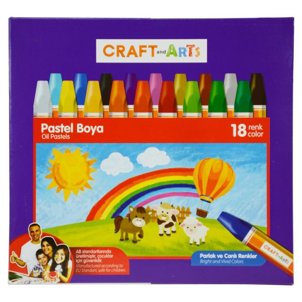 Craft 18'li Yağlı Pastel Boya Seti