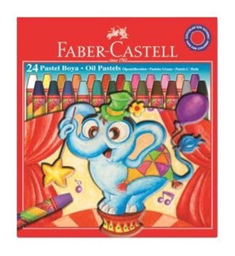 Faber-Castell Karton Kutu 24'li Pastel Boya