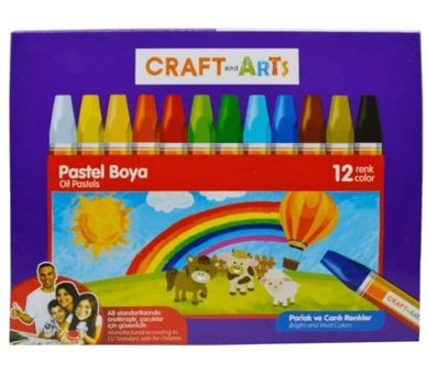 Craft And Arts 12'li Pastel Boya