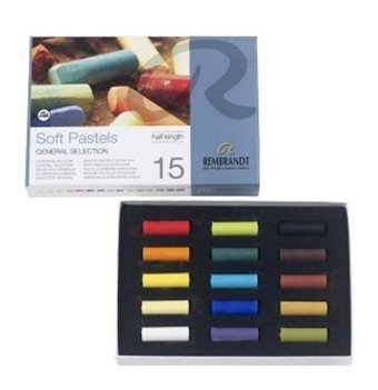 Talens Rembrandt Soft 15 Renk Yarım Boy Pastel Boya