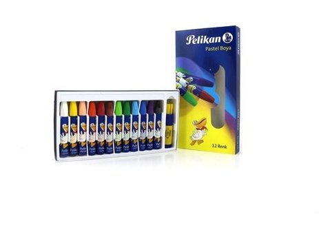 Pelikan 338475 12 Renk Pastel Boya