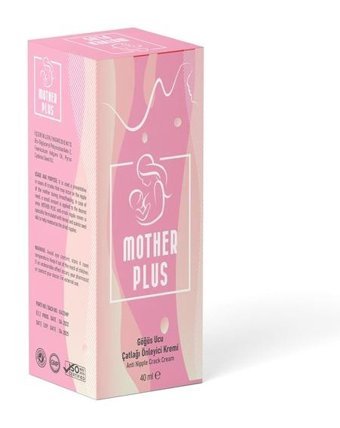 Mother Plus Çatlak Önleyici Doğal 40 ml Göğüs Ucu Kremi