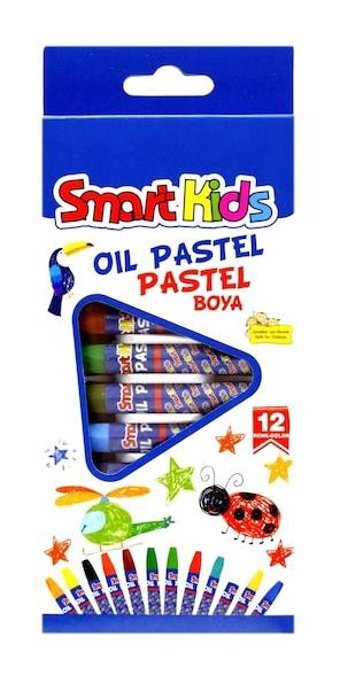 Smart Kids 12 Renk Pastel Boya