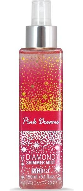 Mara Pink Dreams Diamond Meyvemsi Simli Kadın Vücut Spreyi 150 ml