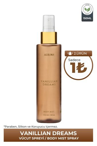 AURAN Vanilya Unisex Vücut Spreyi 150 ml