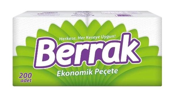 Berrak Kağıt Peçete 200'lü