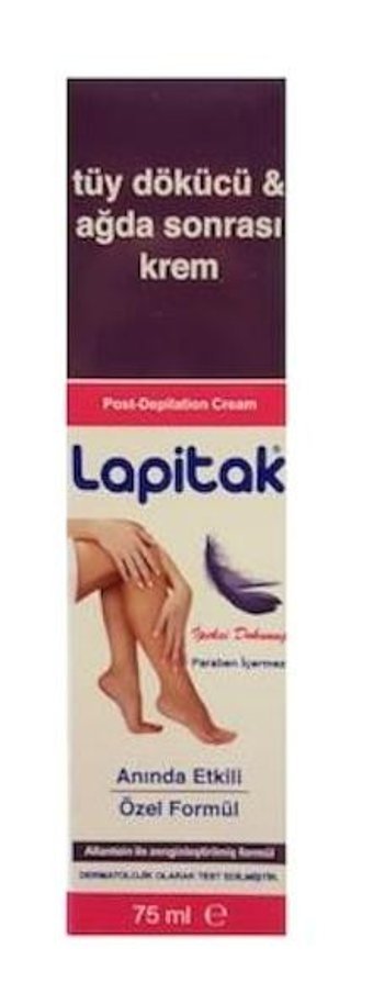 Lapitak Tüm Ciltler İçin Koltuk Altı Bacak Tüy Dökücü Sprey 75 ml