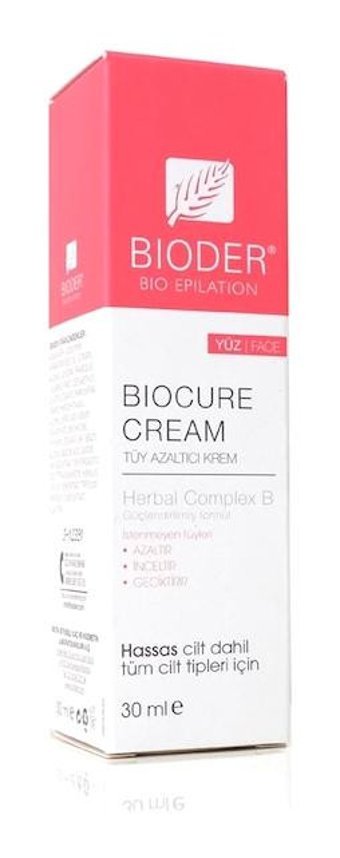 Bioder Biocure Tüm Ciltler İçin Yüz Tüy Dökücü Sprey 30 ml