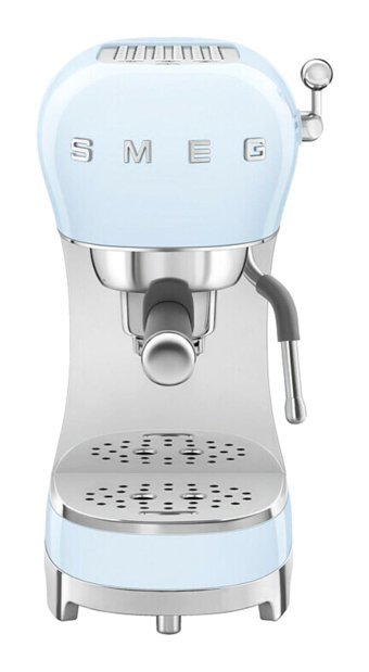 Smeg ECF02PBEU 1350 W 1.1 lt Kapasiteli Süt Köpürtücülü Espresso Yapma Kapsül Kahve Makinesi