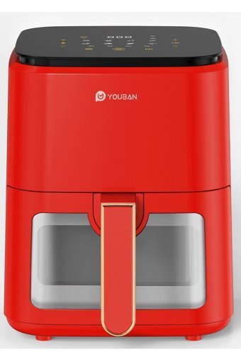 Xiaomi Youban Airfryer 3.5 lt Yağsız Fritöz Kırmızı