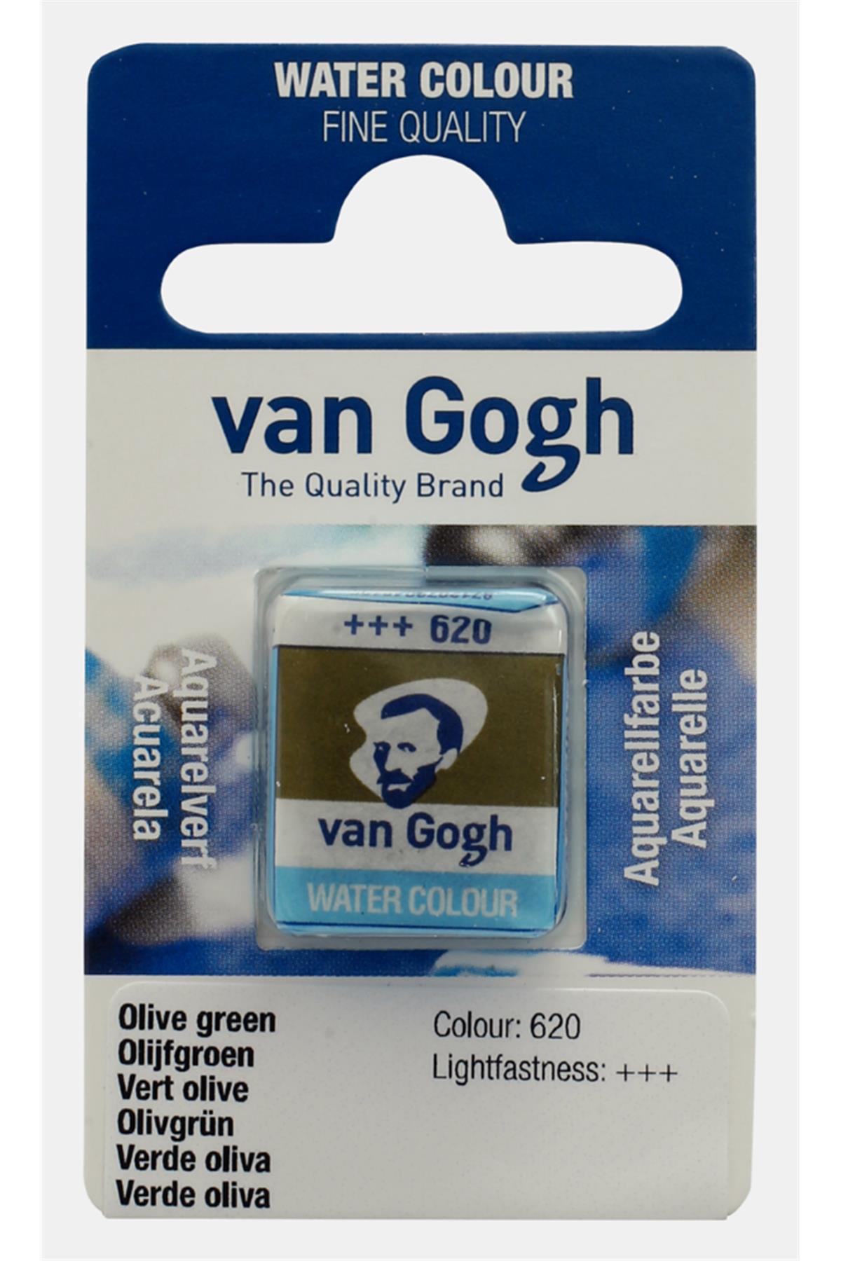 Royal Talens Van Gogh 620 Tablet Sulu Boya Olive Green