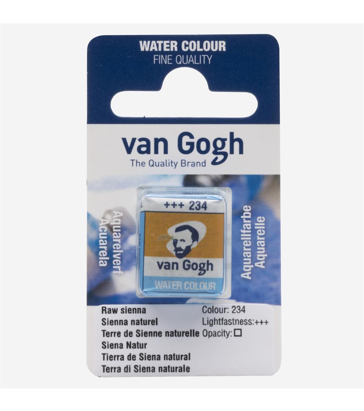 Royal Talens Van Gogh 234 Tablet Sulu Boya Sienna