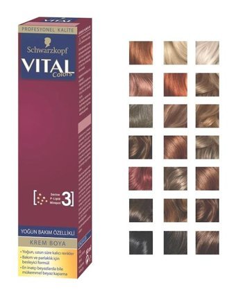 Vital Colors 10.0 Platin Sarısı Krem Saç Boyası 60 ml