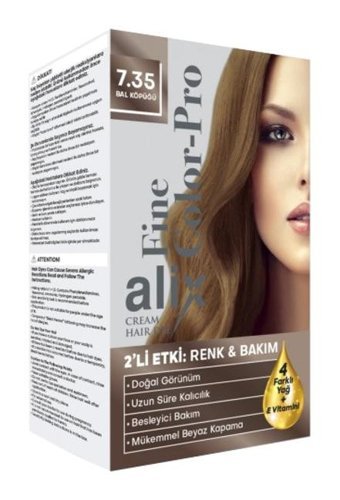 Alix 7.35 Bal Köpüğü Krem Saç Boyası 50 ml