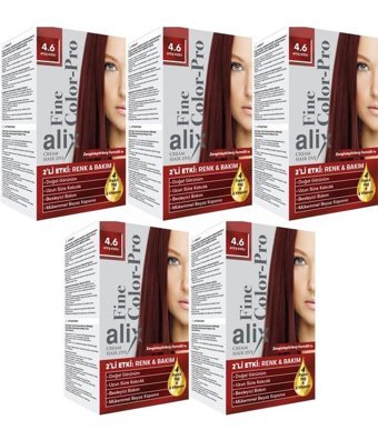 Alix 4.6 Ateş Kızılı Krem Saç Boyası 50 ml