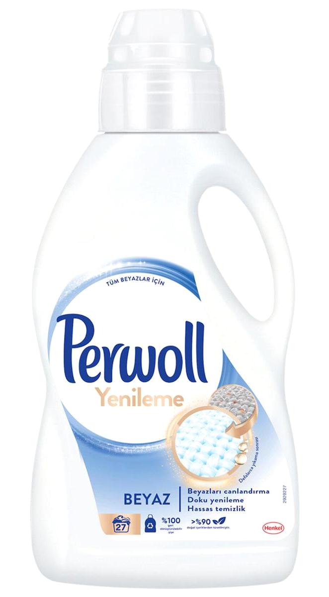 Perwoll Renk Koruma Beyazlar İçin 27 Yıkama Sıvı Deterjan 1.5 lt