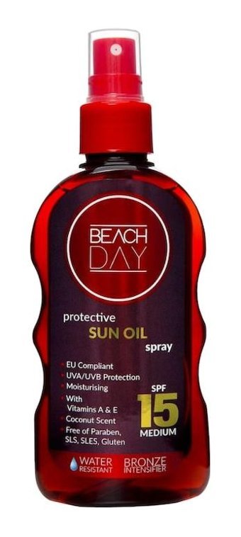 Beach 15 Faktör Güneş Yağı 150 ml