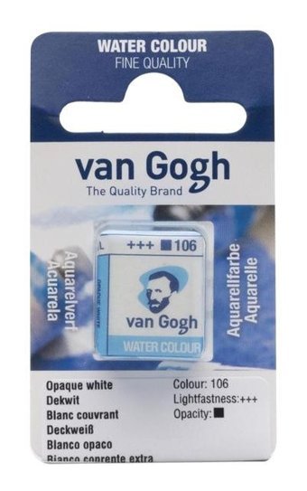 Talens Van Gogh Tablet 12 Opak White 106 Sulu Boya