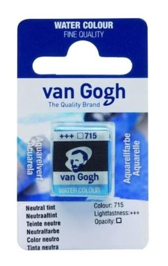 Talens Van Gogh 12 Tablet 715 Neutral Tint Sulu Boya