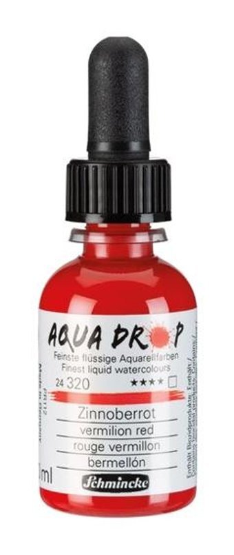 Schmincke Aqua Drop 30 ml Vermilion Red Sulu Boya